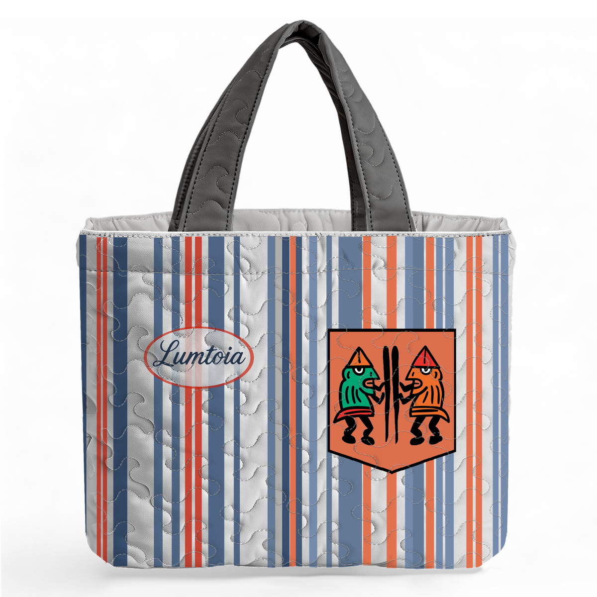 Island Guy Stripes LumLock™ Lightweight Quilted Tote Bag