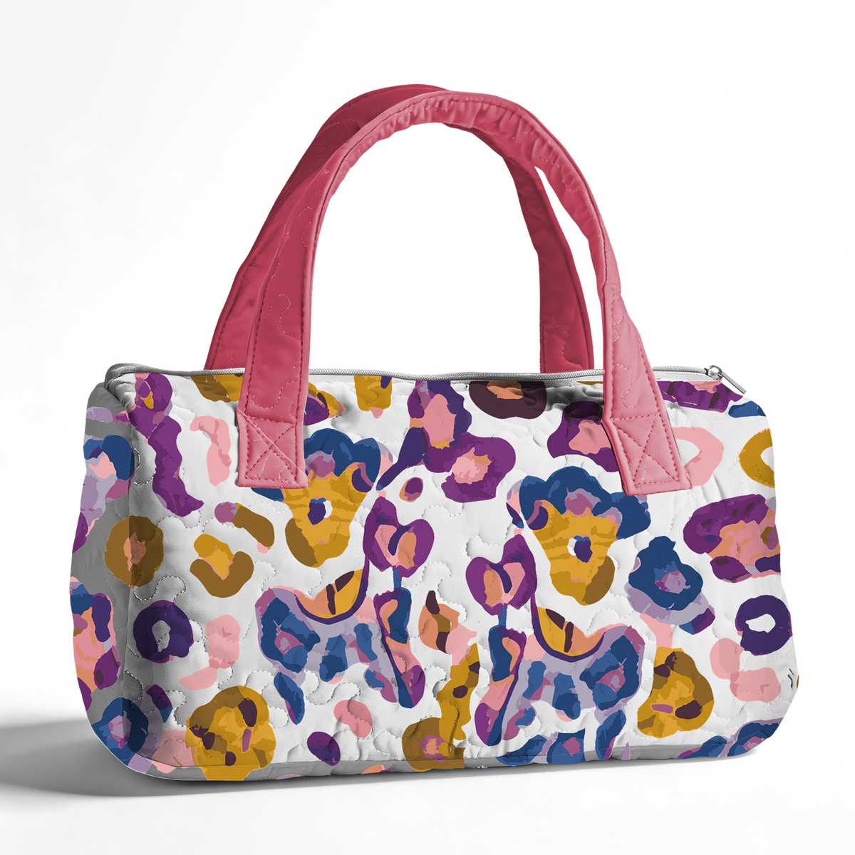 Rainbow Pony LumLock™ Lightweight Quilted Duffle Bag with Zipper