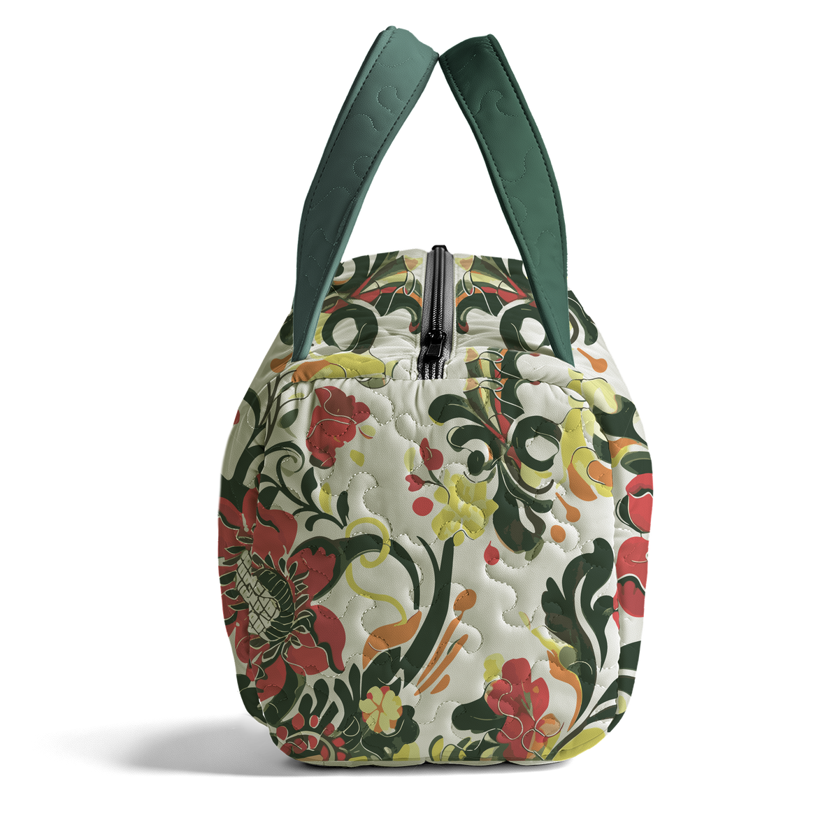 Italy Lutos LumLock™ Lightweight Quilted Duffle Bag with Zipper