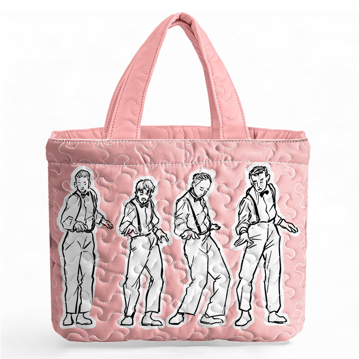 Four Dance Guy  LumLock™ Lightweight Quilted Tote Bag