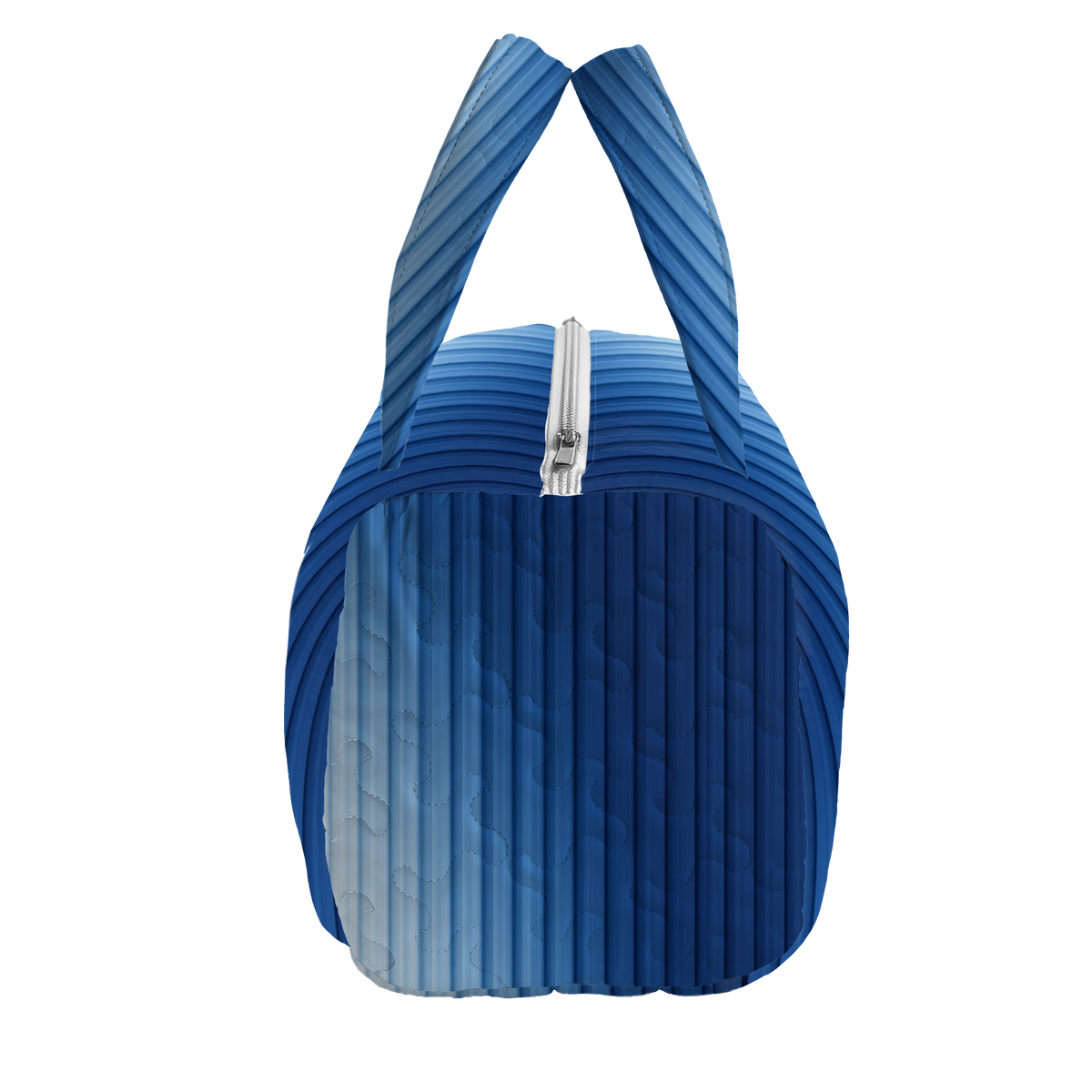 Striped Gradient Vertical LumLock™ Lightweight Quilted Duffle Bag with Zipper