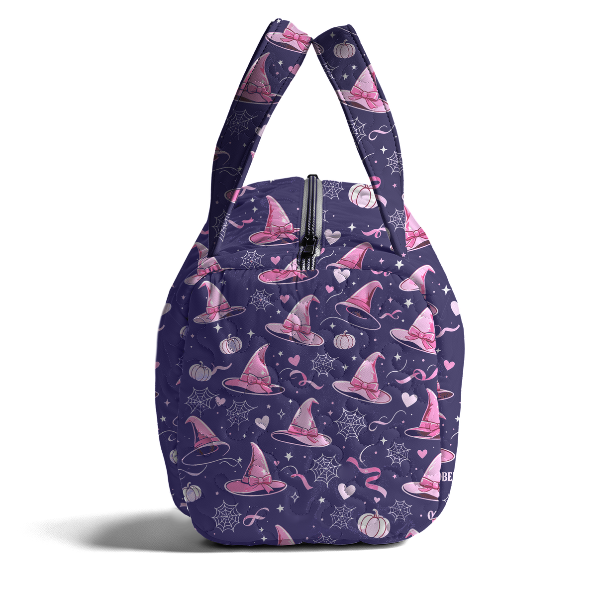 October Witch Hat LumLock™ Lightweight Quilted Duffle Bag with Zipper